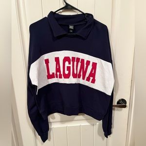 Cropped sweatshirt